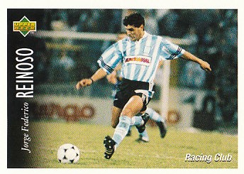Jorge Federico Reinoso Racing Club 1995 Upper Deck Futbol Argentina #43